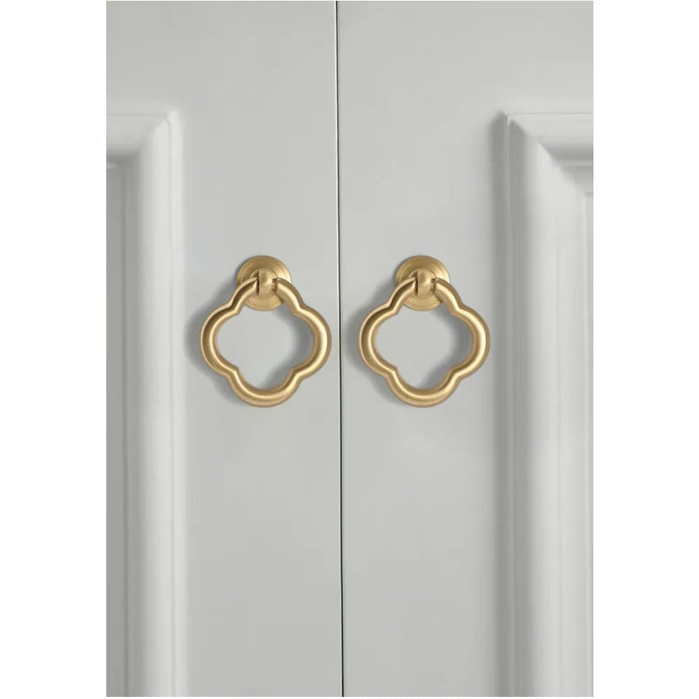 Pearl Golden Kitchen Cabinet Hardware Simplicity Furniture Handles for Doors Drawers Knob - Modern Minimalist Design Oasis Select