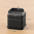 Heavy-Duty Furniture Foot Pad Non-slip Adjustable Bed Lifts Risers Square Washing Machine Support Desk Sofa Chair Legs Oasis Select Black-3
