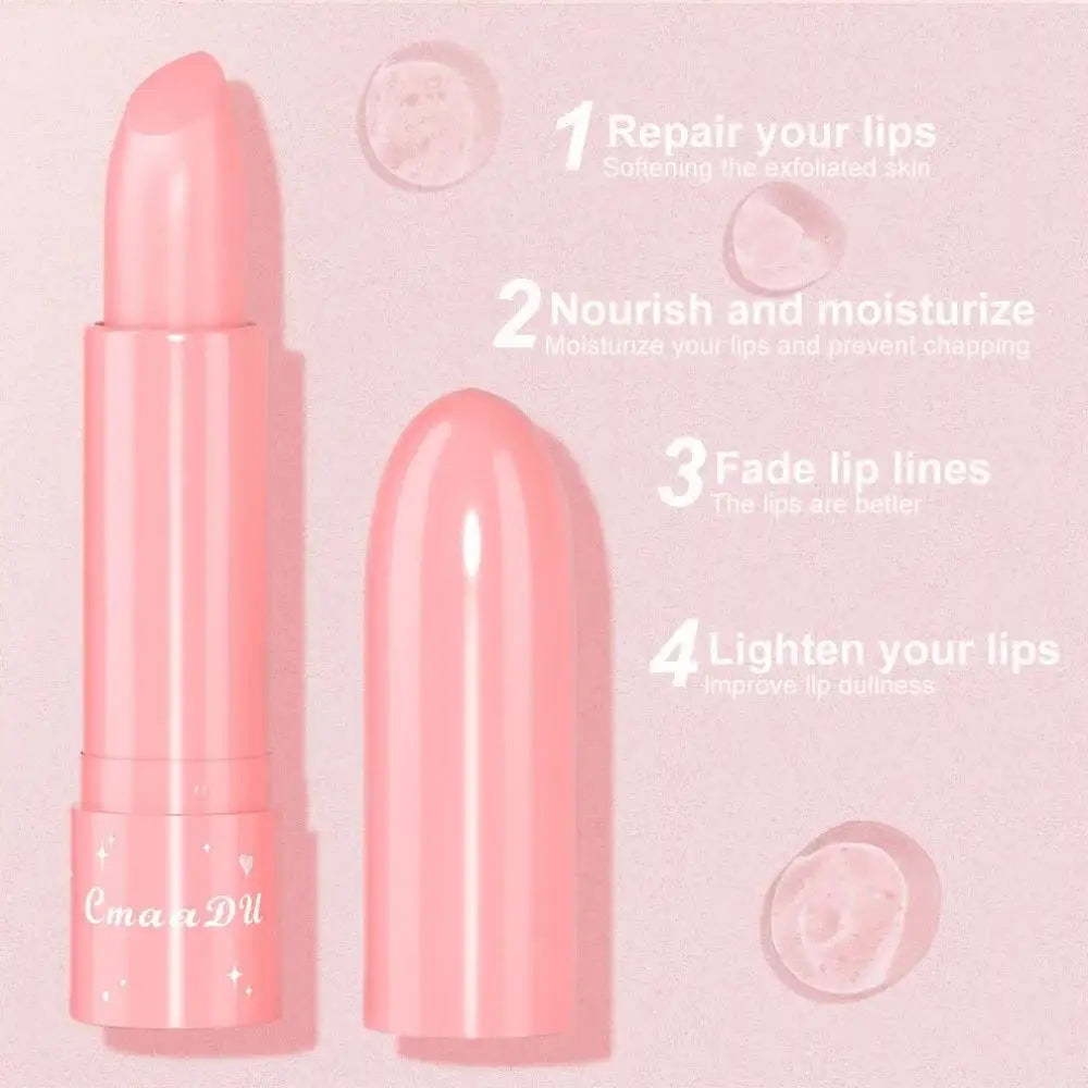 CmaaDu 6-Color Changing Lipstick – Fruit Tinted Lip Balm