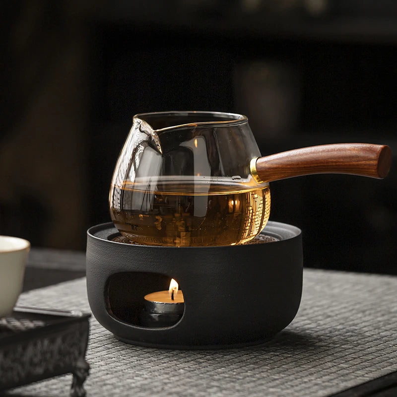 Ceramic Warm Tea Stove Small Stove Tea Cooking Insulation Base Heating and Fragrance Dispenser Chinese Style Oasis Select