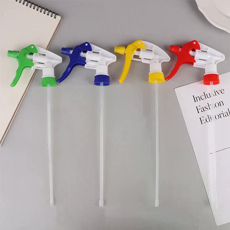 5Pcs Durable Spray Bottle Trigger Nozzle Set for Hair Styling Garden Plant Watering - Compatible with Beverage Coke Bottles Oasis Select