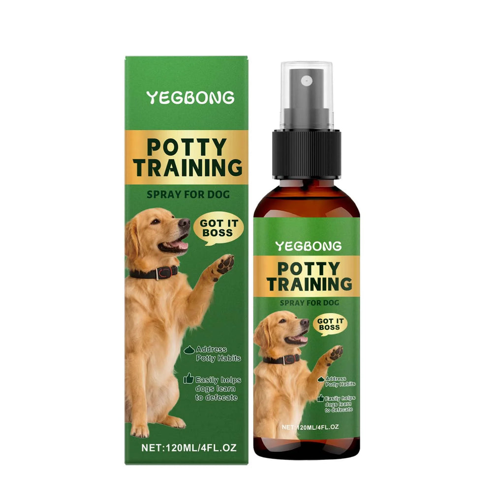 Pet Toilet Training Spray Potty Positioning Dog Cat Litter Box Inducer Urine Feces Positioning Attractant Scent Trainer Liquid Oasis Select 120ml boxed