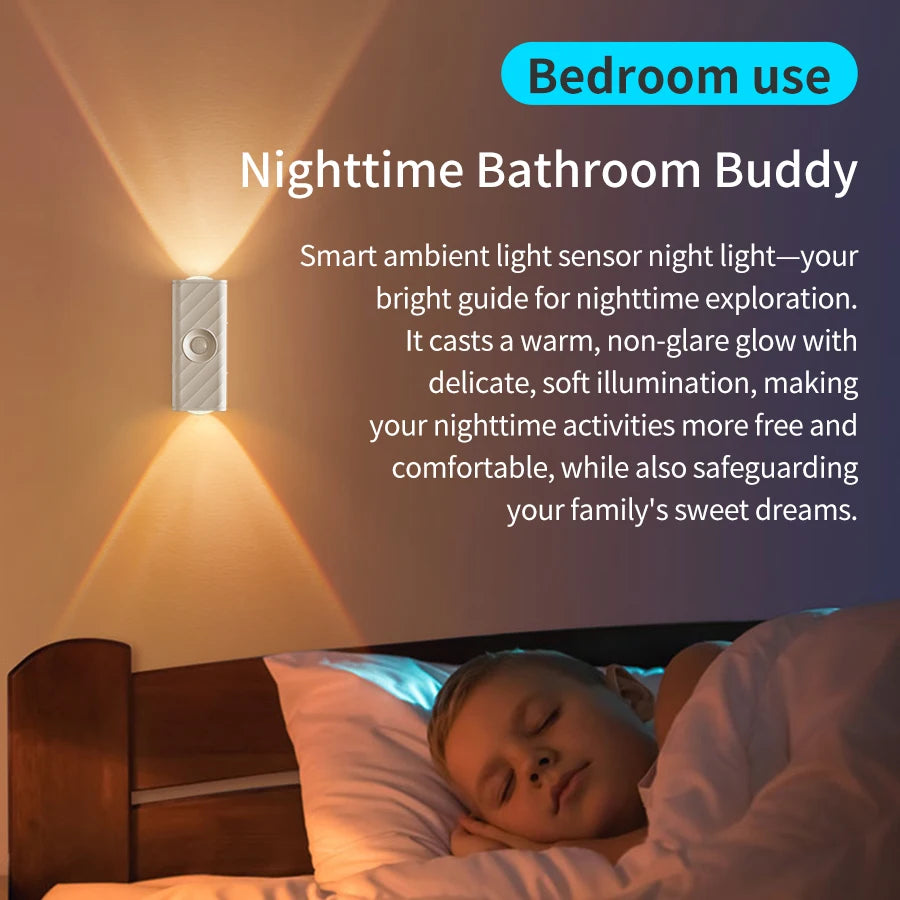 RGB Motion Sensor LED Wall Light – Rechargeable Magnetic Spotlight LED Wall Light Oasis Select