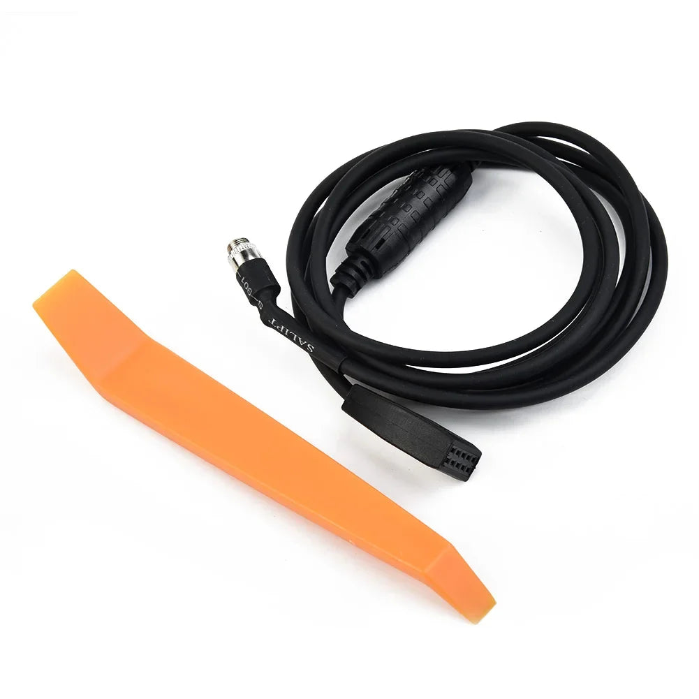 3 5mm AUX Input Cable Adapter For For For For BMW E39 E53 E46 Car MP3 Radio With Switch And Convenient Portable Design Oasis Select