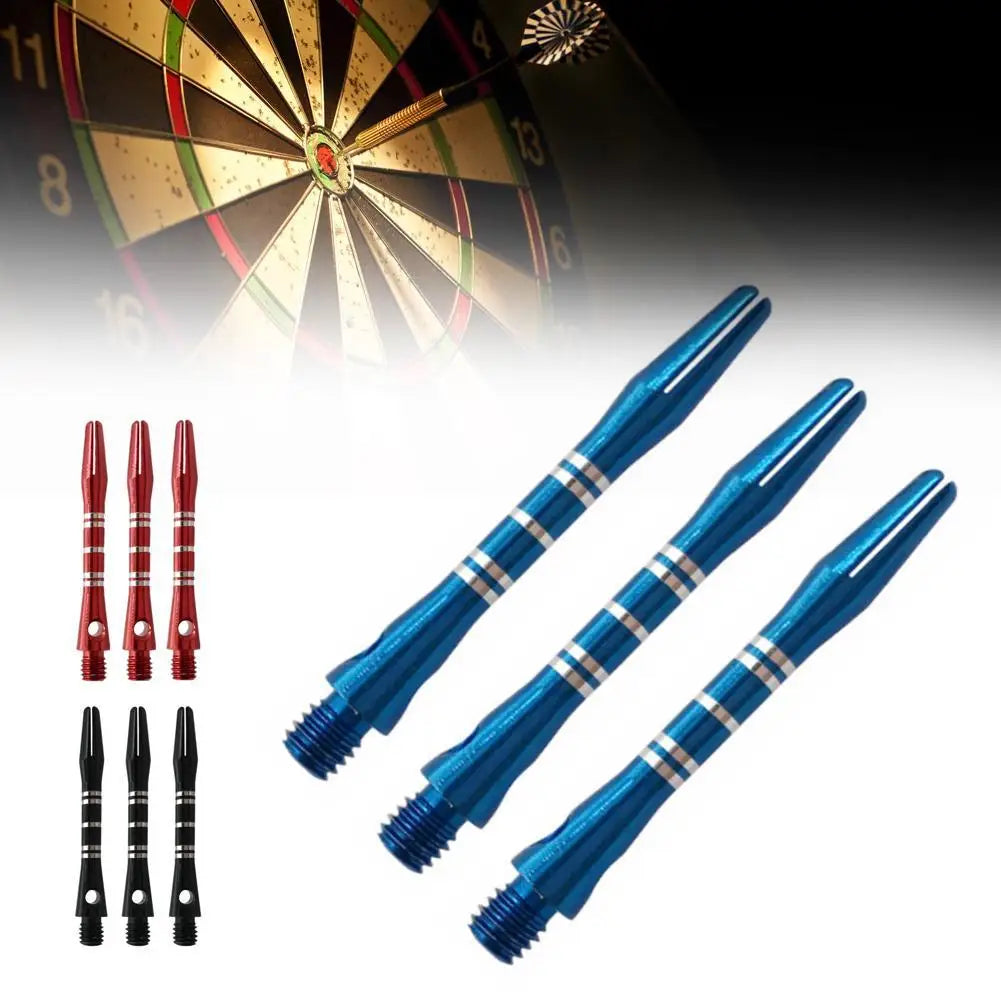 3 Pcs Aluminum Alloy Darts Rod 40mm Thread Short Rod Accessories Oasis Select
