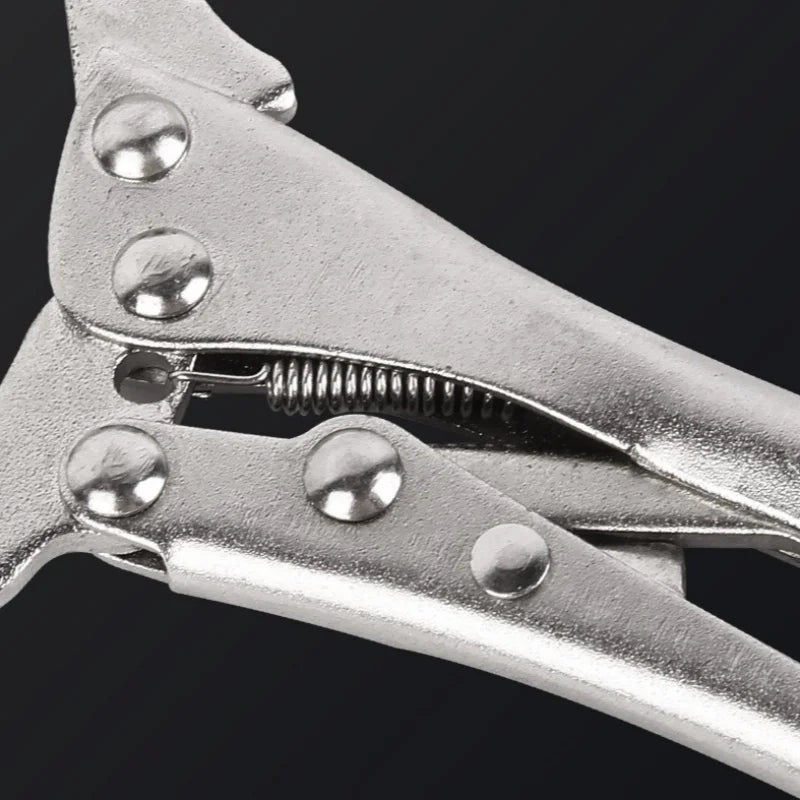 1Pcs C Clamp Locking Pliers 23cm Vise Grip Welding Steel Locking Woodworking Grip Tenon Locator Adjustable Vise Jaw Hand Tools Oasis Select