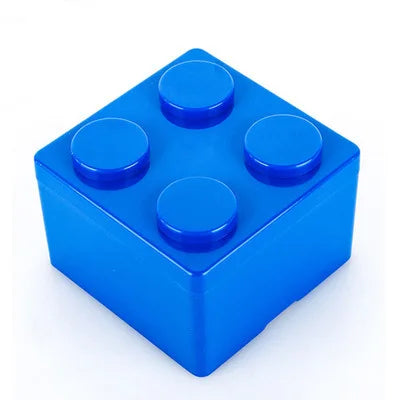Stackable Building Block Storage Box | Modular Desk Organizer