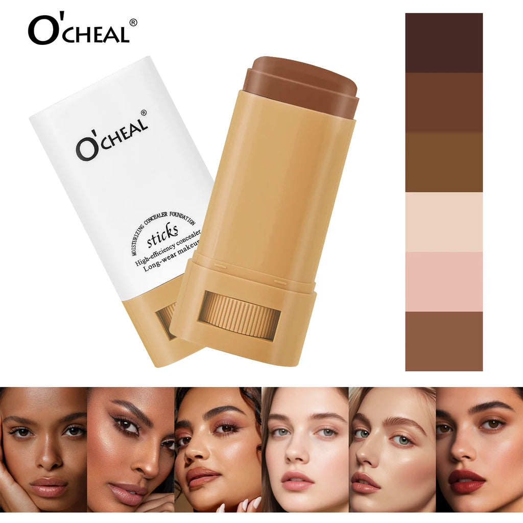 O'Cheal Contour Foundation Stick – Concealer & Bronzer Makeup