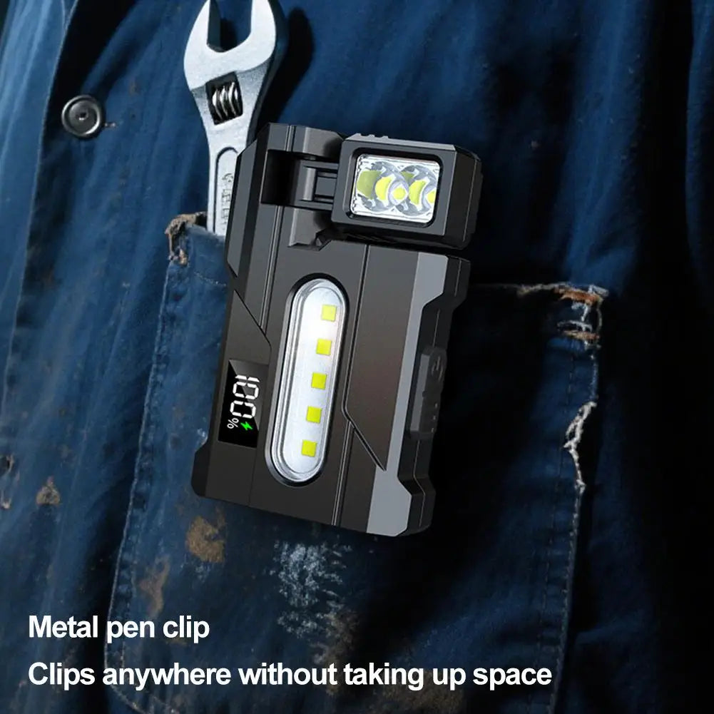 EDC G5 Magnetic Work Light 1200LM USB-C Fast Charge 7 Modes