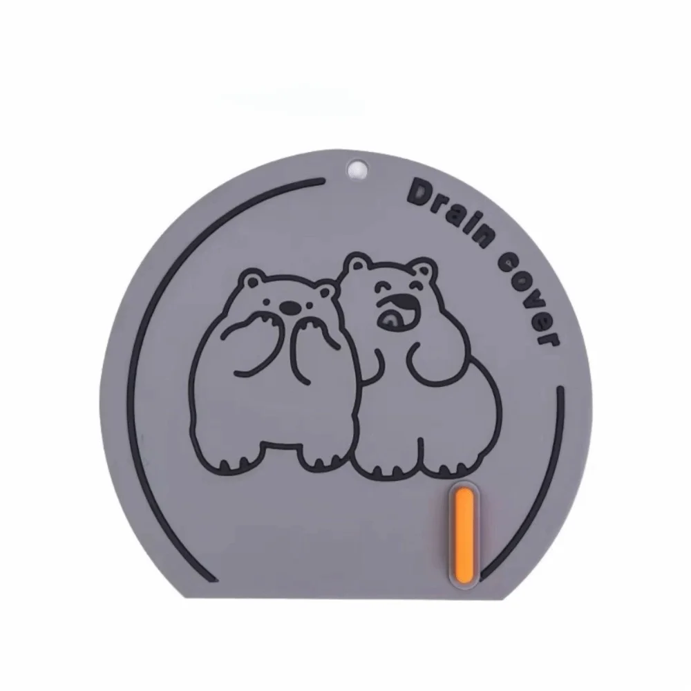Reusable Silicone Sewer Floor Drain Cover Anti Odor Anti-blocking Deodorant Cover Anti-skid Kitchen Drain Covers Bathroom Oasis Select