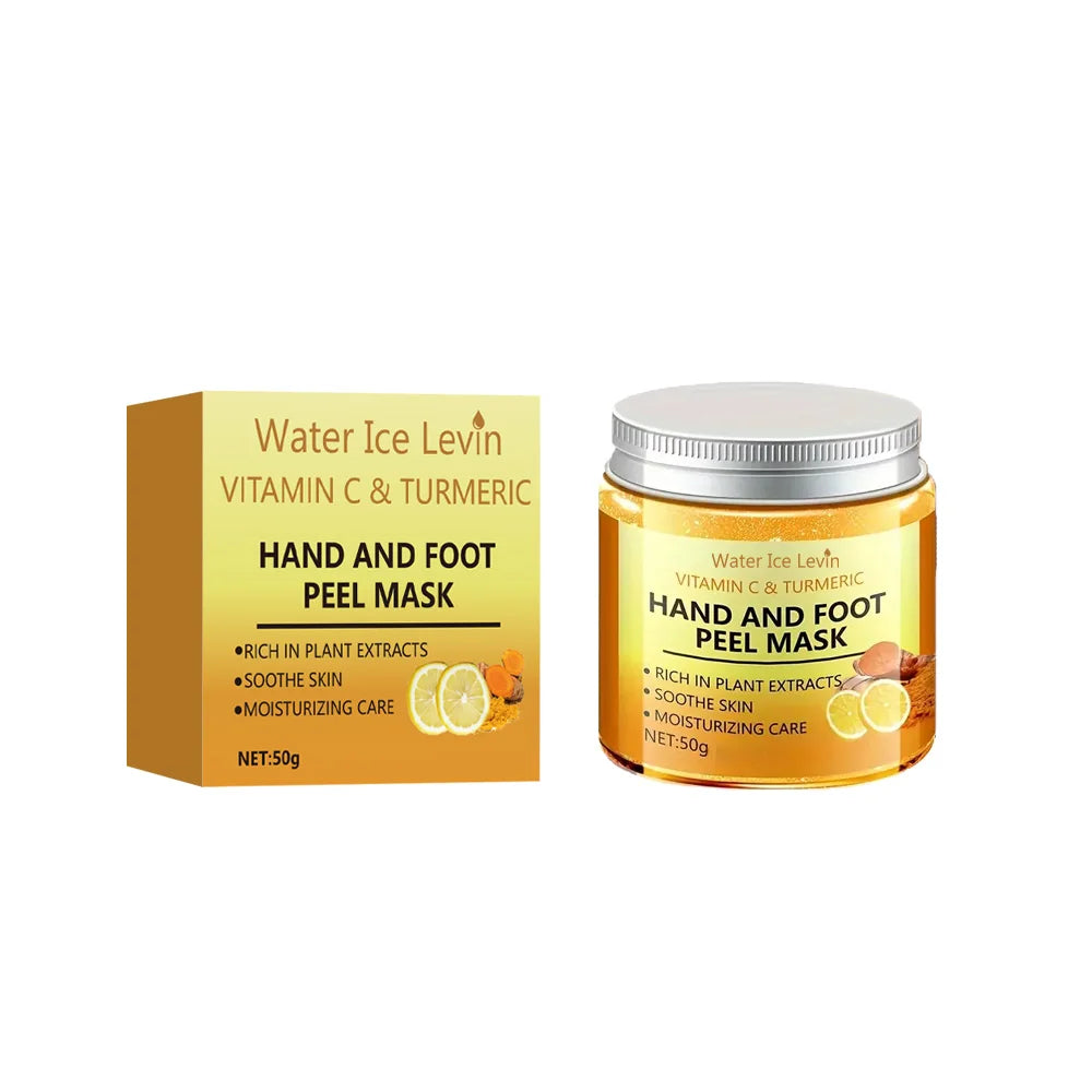 Vitamin C & Turmeric Hand Wax Mask – Brighten & Smooth Skin Hand Wax Mask Oasis Select