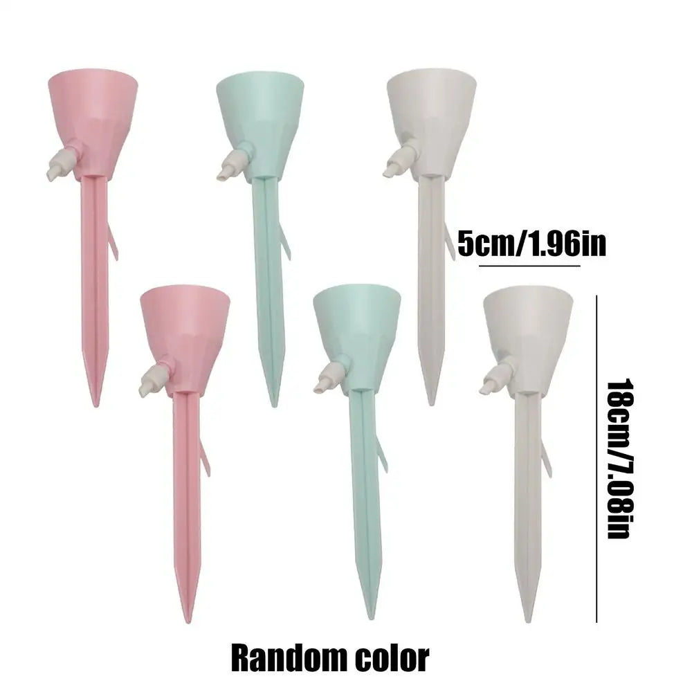 3/6Pcs Adjustable Drip Irrigation System Automatic Self Watering Spikes For Plants Indoor Outdoor Potted Plants Irrigation Oasis Select 6Pcs Random Color