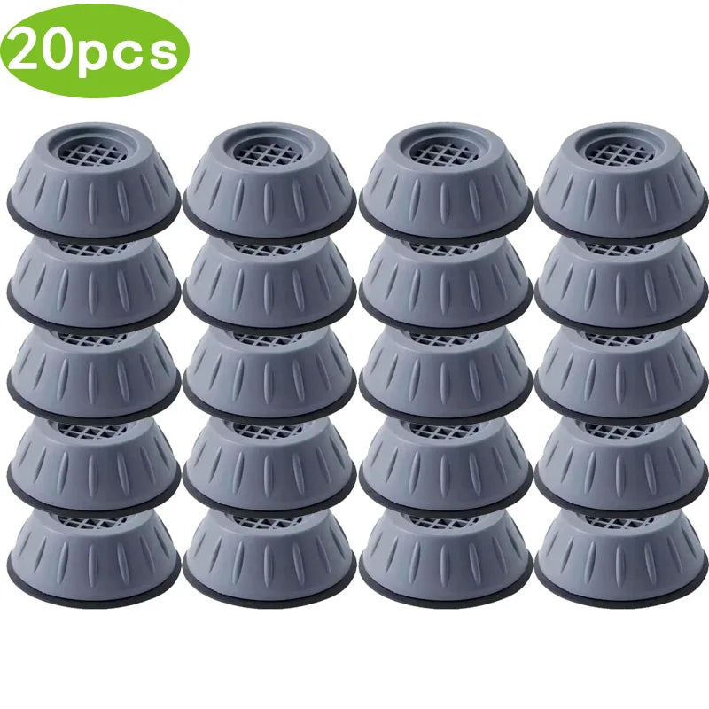 4-28Pcs Washer Foot Pad Anti Vibration Pads Washing Machine Holder Dryer Shock Support Prevent Moving Non-Slip Home Supplies Oasis Select 20pcs