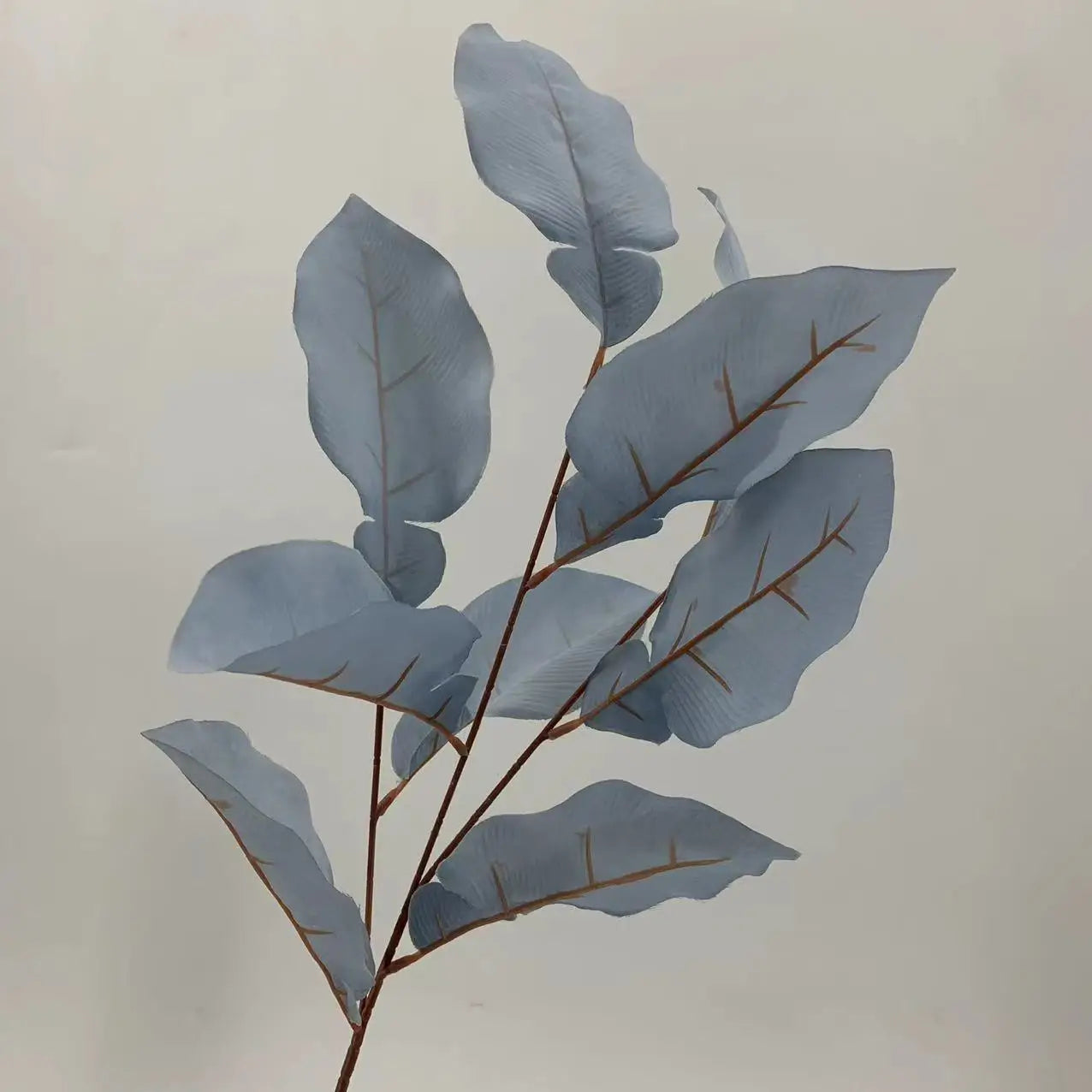 80cm Simulated Large Orange Leaf Decoration Garden Bonsai Simulated Dried Flower Wall Decoration Shooting Props Home Decoration Oasis Select YQL