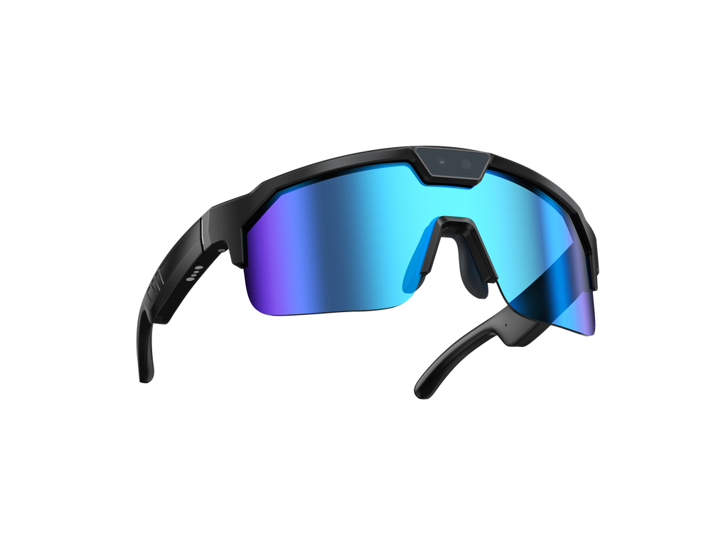 MINGCC AI Smart Cycling Glasses | 1080p Camera & Translation