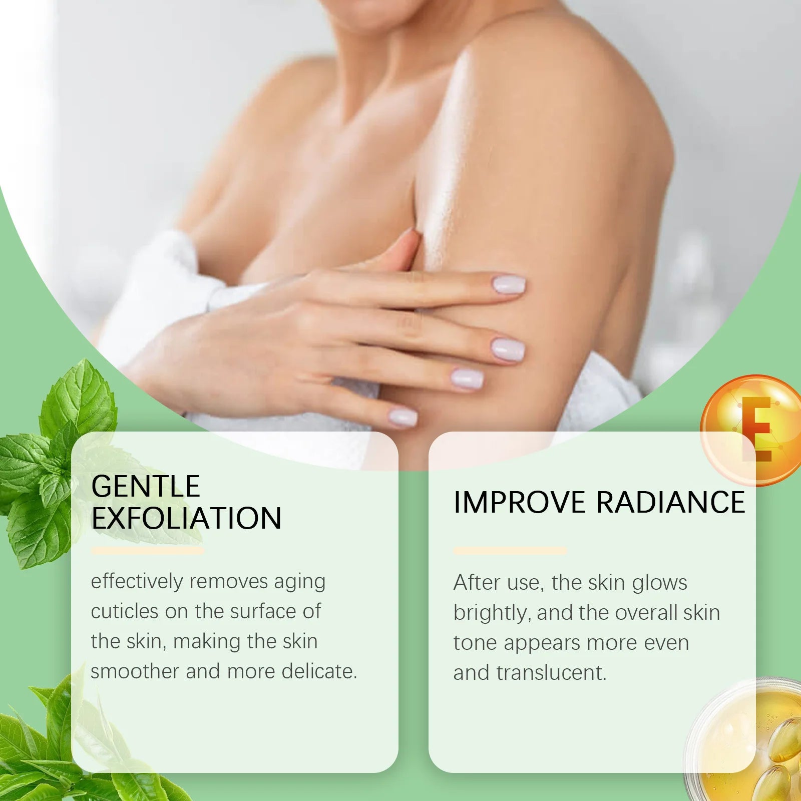 Eelhoe Matcha Sea Salt Body Scrub – Exfoliate & Brighten Skin Body Exfoliating Scrub Oasis Select