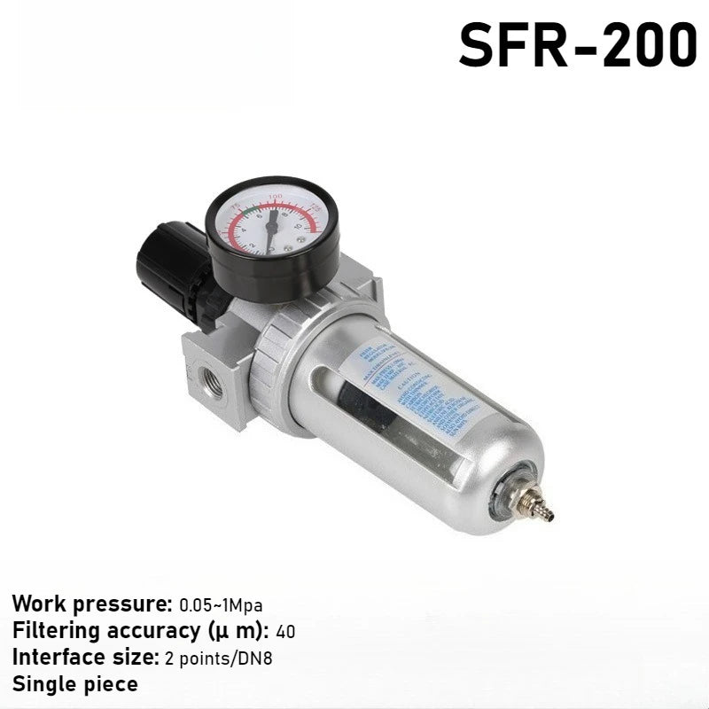 Air Compressor Air Filter SFC SFR 200 300 400 Regulator Drain Valve Filter Regulator Valve Automatic Drainage Oasis Select SFR200