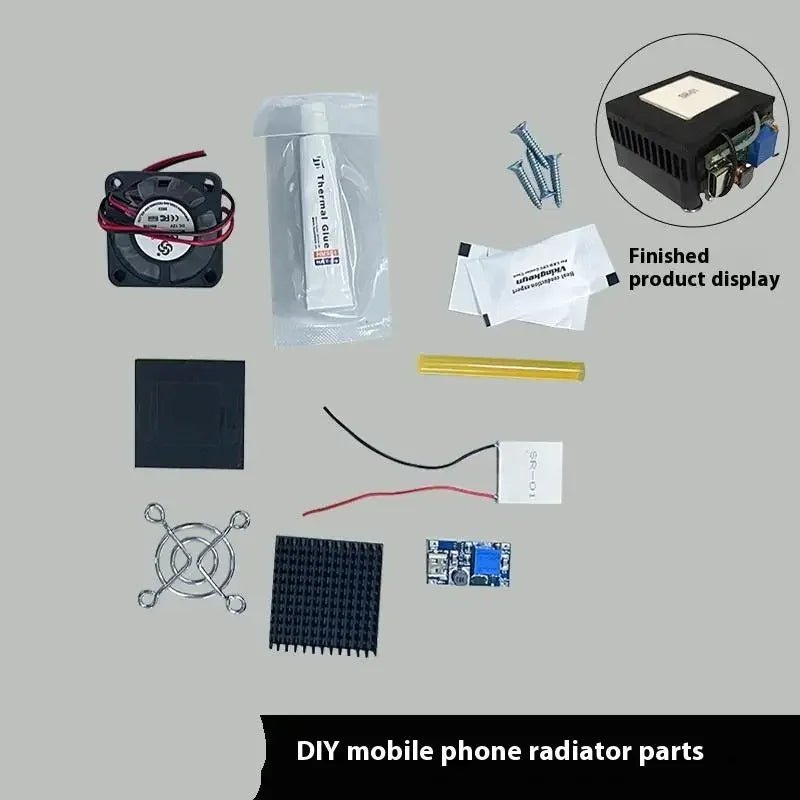 1 Set 40*40MM Semiconductor Refrigeration Chip SR-01 5V DIY Thermoelectric Cooler Peltier Elemente Module Oasis Select