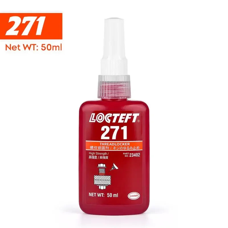 1pc 50ml Threadlocker Screw Glue Quickly Cured Thread Locking Agent Anaerobic Adhesive Corrosion-Resistant Anti-Loosening Glue Oasis Select 271