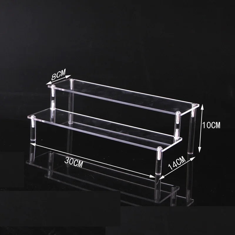 Acrylic Display Riser Rack – Perfume, Makeup & Cupcake Stand