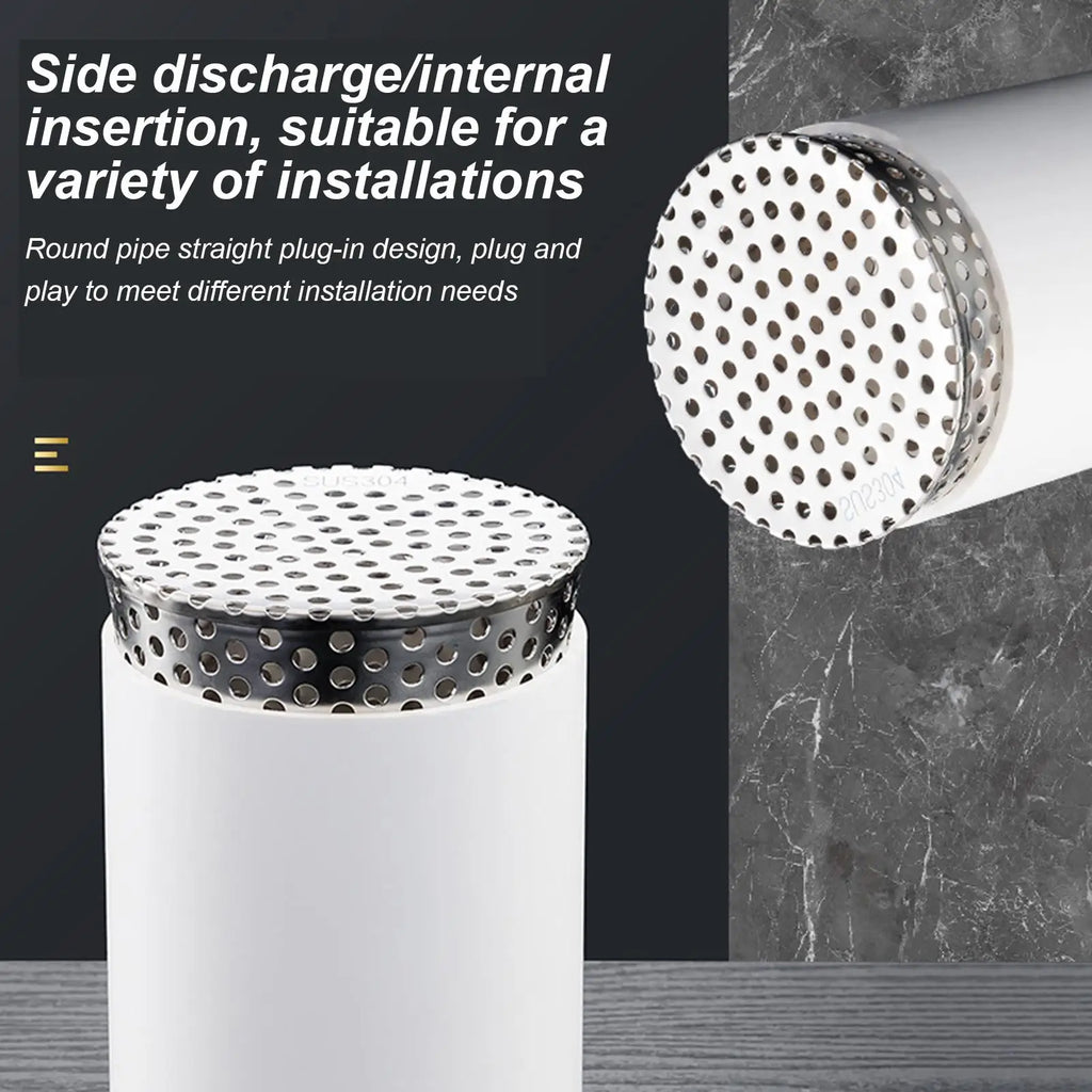 Drain Downspout Protectors Stainless Steel Gutter Protector Cleaner Gutter Downsport Guards for Preventing Blockage Debris Oasis Select