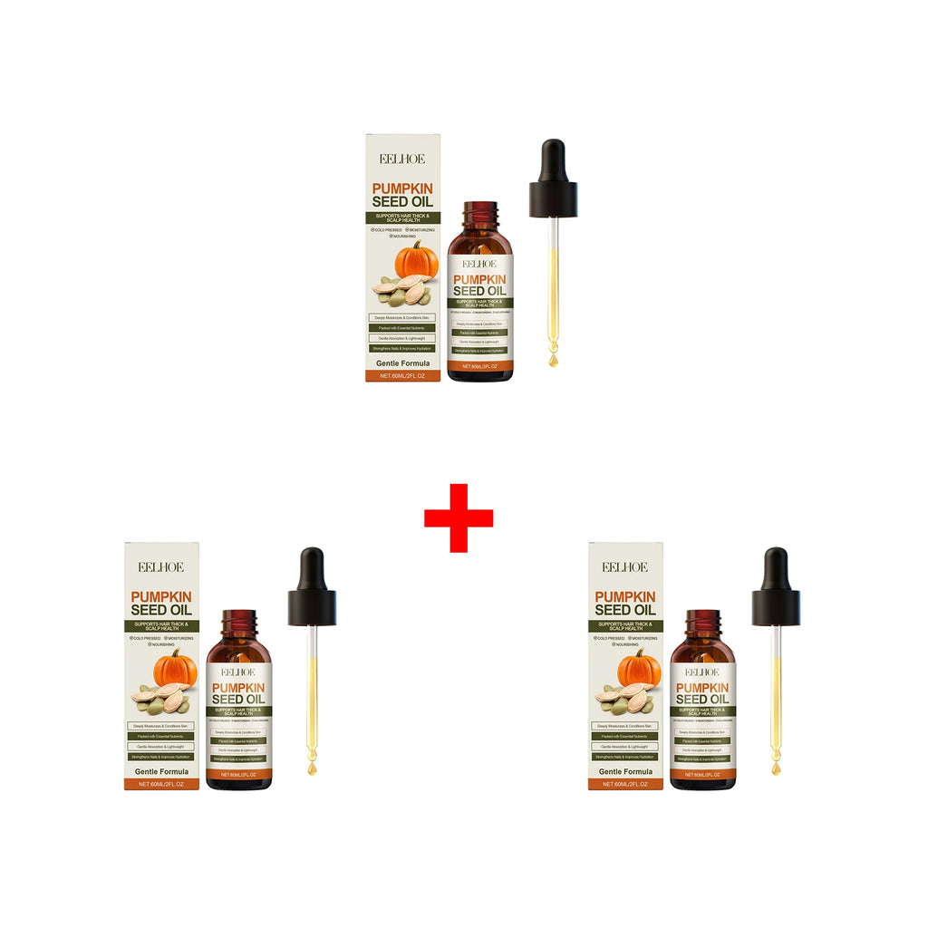 EELHOE Pumpkin Seed Oil – Nails, Hair & Skin Care 60ml Multi-Use Beauty Oil Oasis Select 3PCS