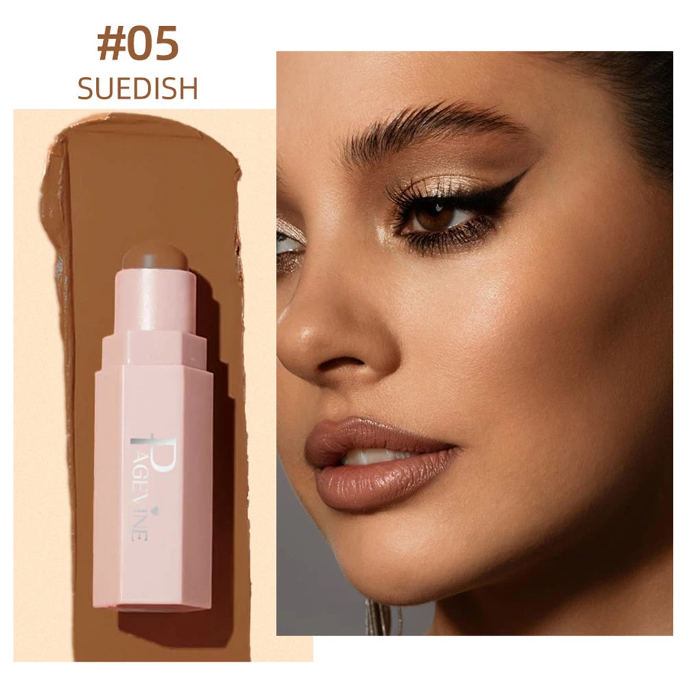 Portable Bronzer Concealer Contouring Stick Makeup Lasting Face Highlighter Makeup Shadow Facial Brighten Cosmetics Oasis Select 05