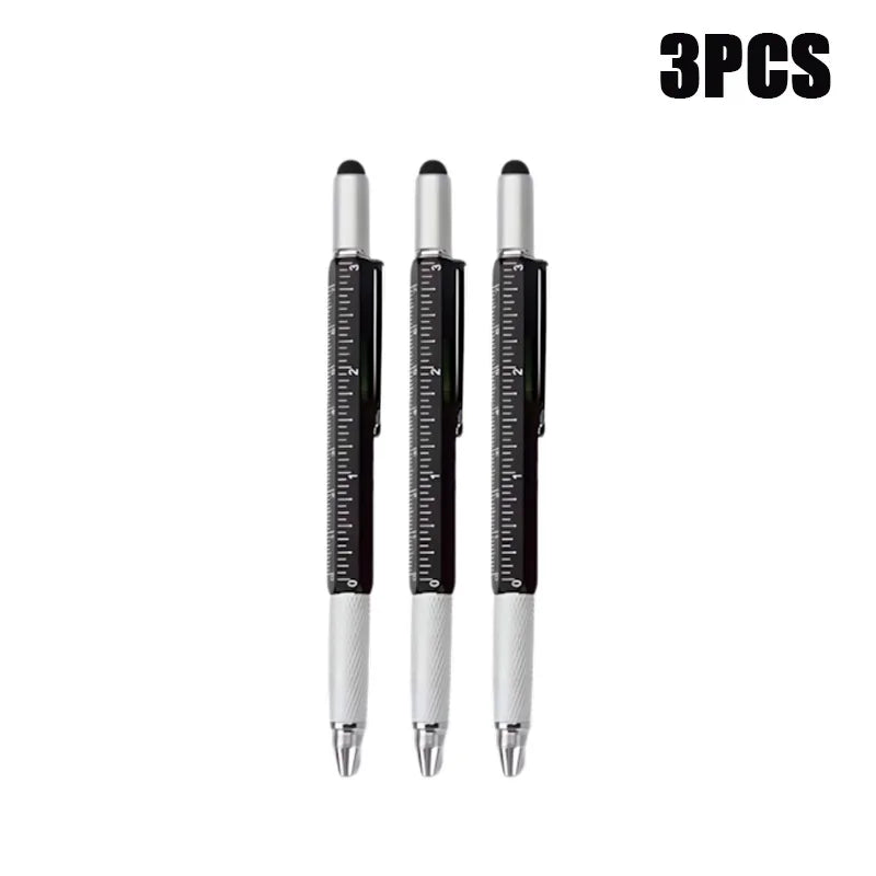 7-in-1 Stylus Pen | Screwdriver, Ruler, Level & Ballpoint