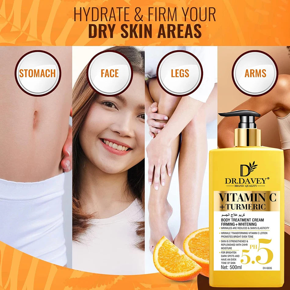 Vitamin C & Turmeric Brightening Body Lotion 500ml