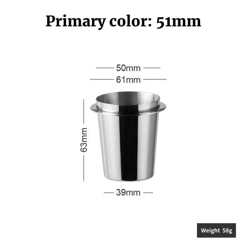 Stainless Steel Coffee Measuring Cup Heat&Cold Resistant Precise Measurement for Cold Brew Pour Over Coffee Making Oasis Select silver A