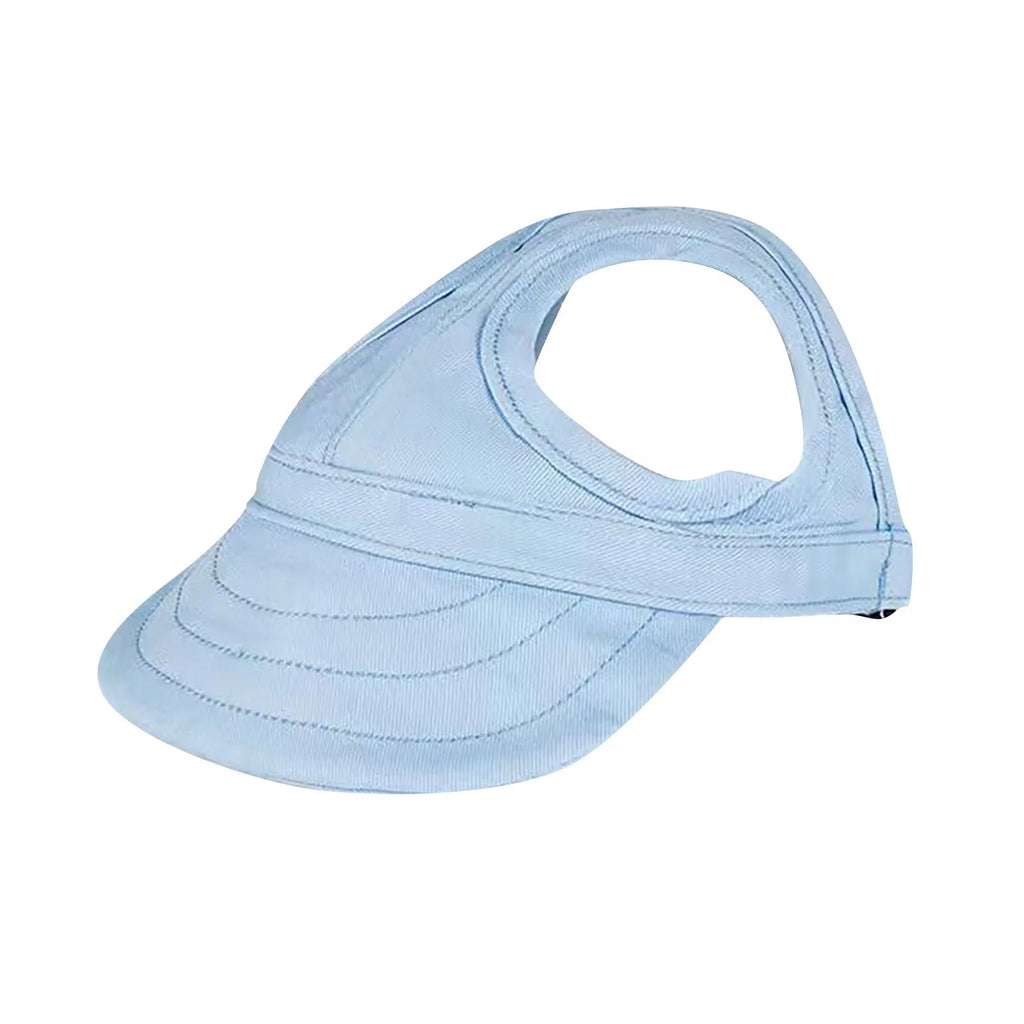 Pet Dog Caps Small Puppy Pets Summer Solid Oxford Cap Dog Baseball Visor Hat Outdoor Accessories Sunscreen Bonnet Cap Chihuahua Oasis Select F L