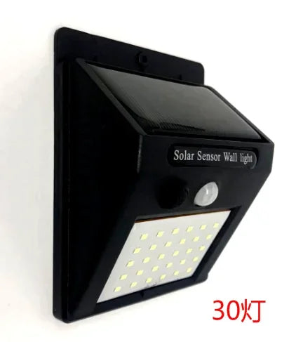 Solar Motion Sensor Wall Light – 20/40 LED, 3 Modes, IP65