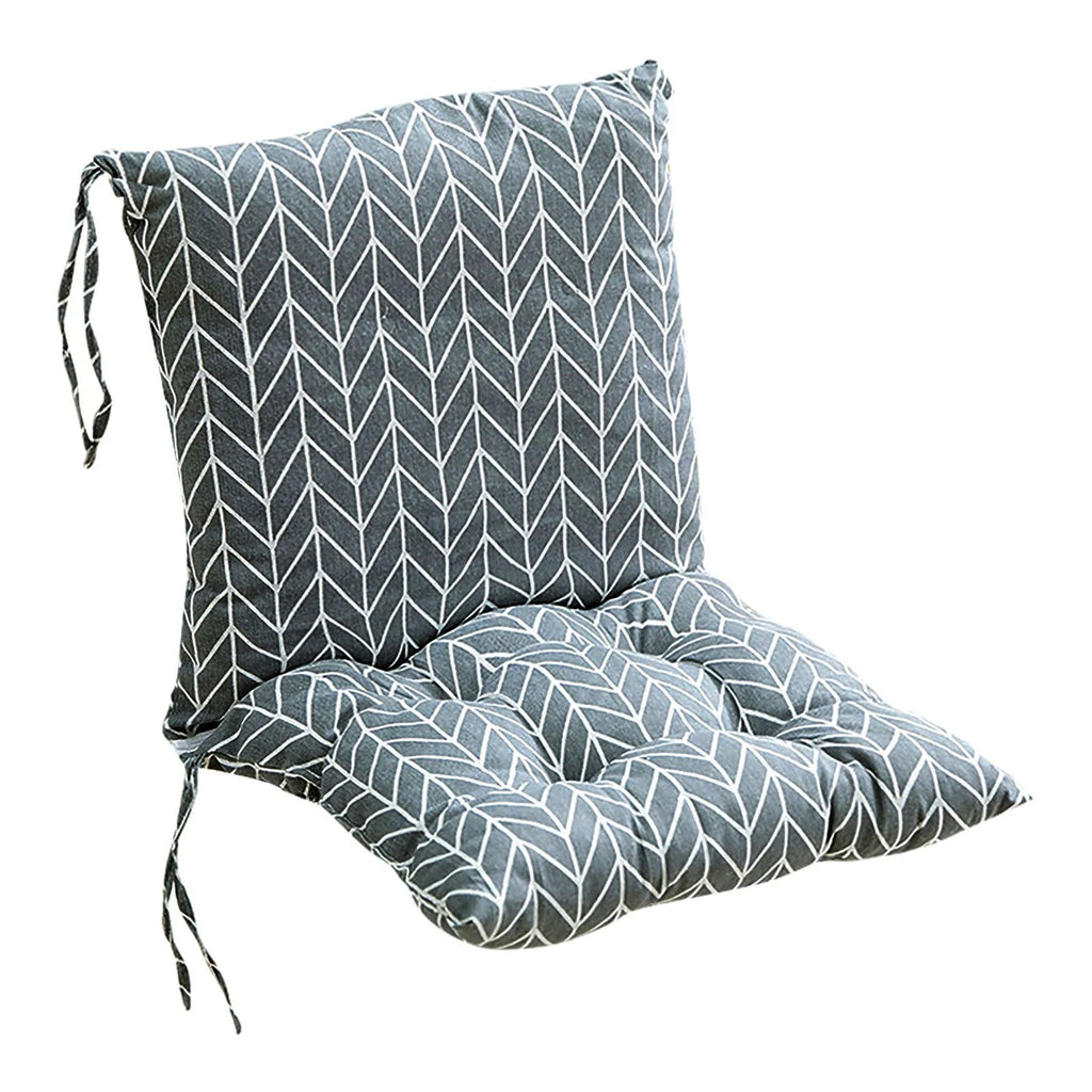 Printed Cotton Chair Cushion – Thick Dining & Home Seat Pad Chair Seat Cushion Oasis Select D
