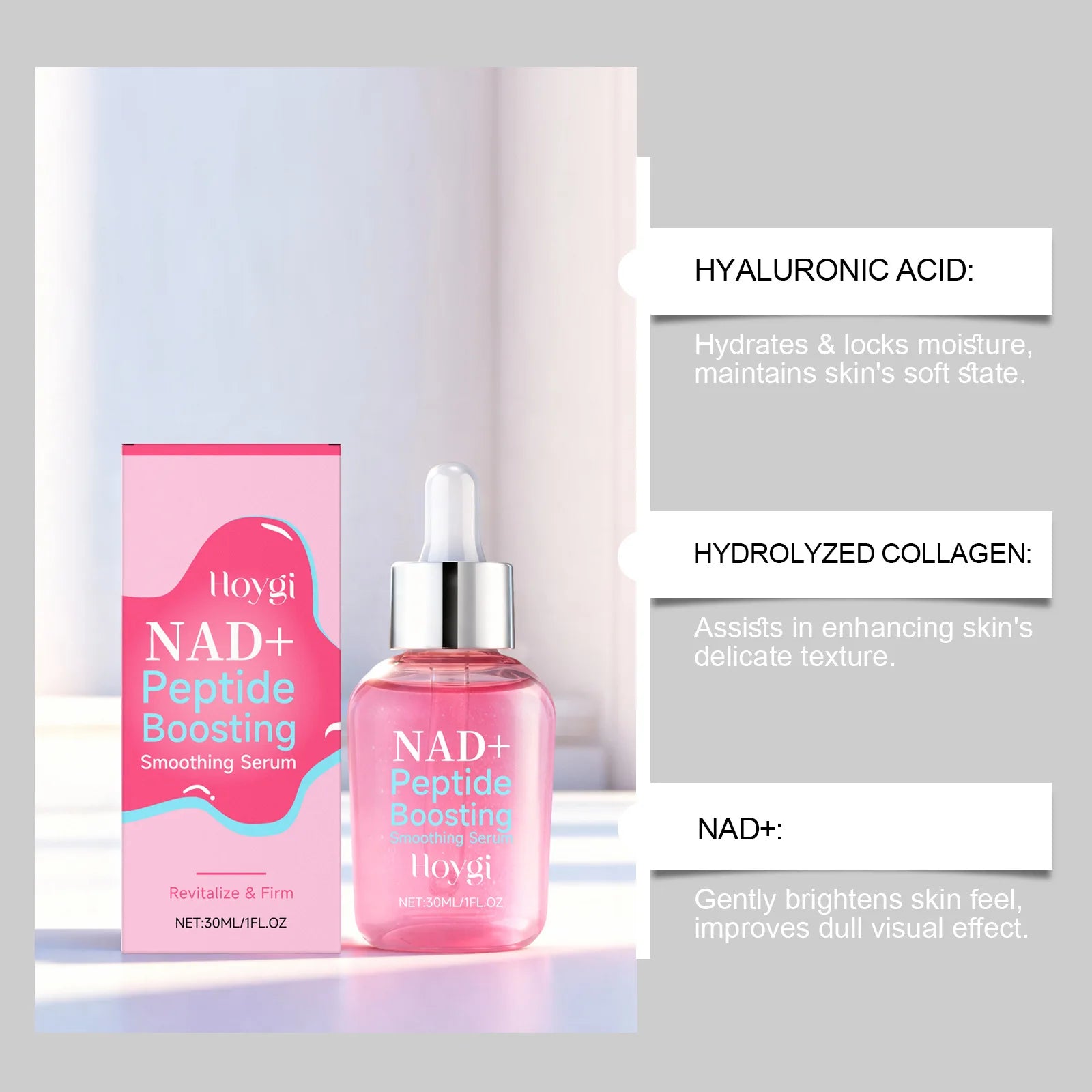 Hoygi Hydrating Face Serum – Brightening & Moisturizing