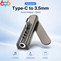 240W Fast Charging Foldable Type C Adapter, Multifunctional USB C to 3.5mm Audio Converter for Phone Charging & Data Sync Oasis Select DC