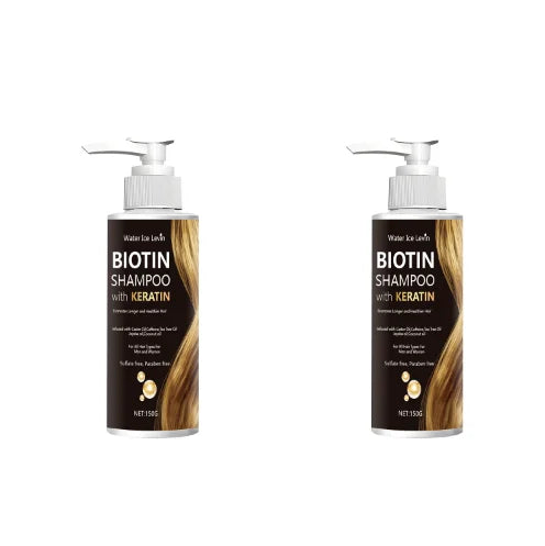 Biotin Keratin Shampoo – Jojoba & Coconut Oil, All Hair Types Biotin Keratin Shampoo Oasis Select Smoothing & Straightening