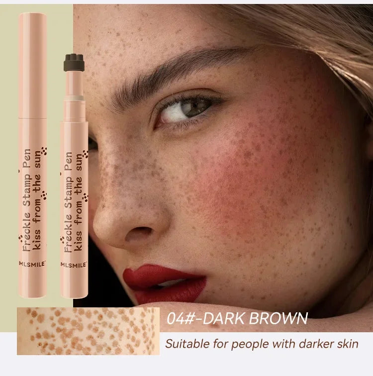Waterproof Fake Freckle Pen – Natural Dot Makeup Light & Dark Brown