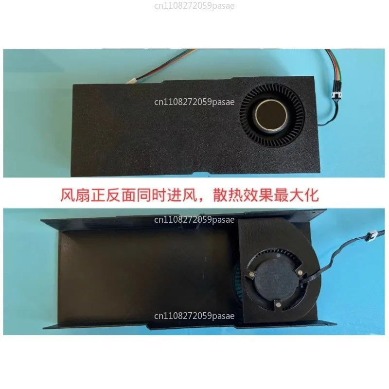 AMD MI50 GPU Turbo Cooling Fan Modification Kit | Blower Fan