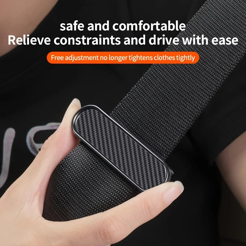Car Seat Belt Adjuster Clip – Shoulder & Neck Comfort Lock