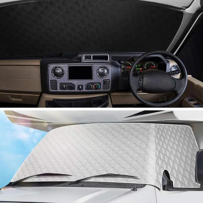 Snow Windshield Cover For Car UV-Proof Magnetic Sun Shade Protective Windscreen Cover Dustproof Frost Guard For SUVs RV Car auto Oasis Select