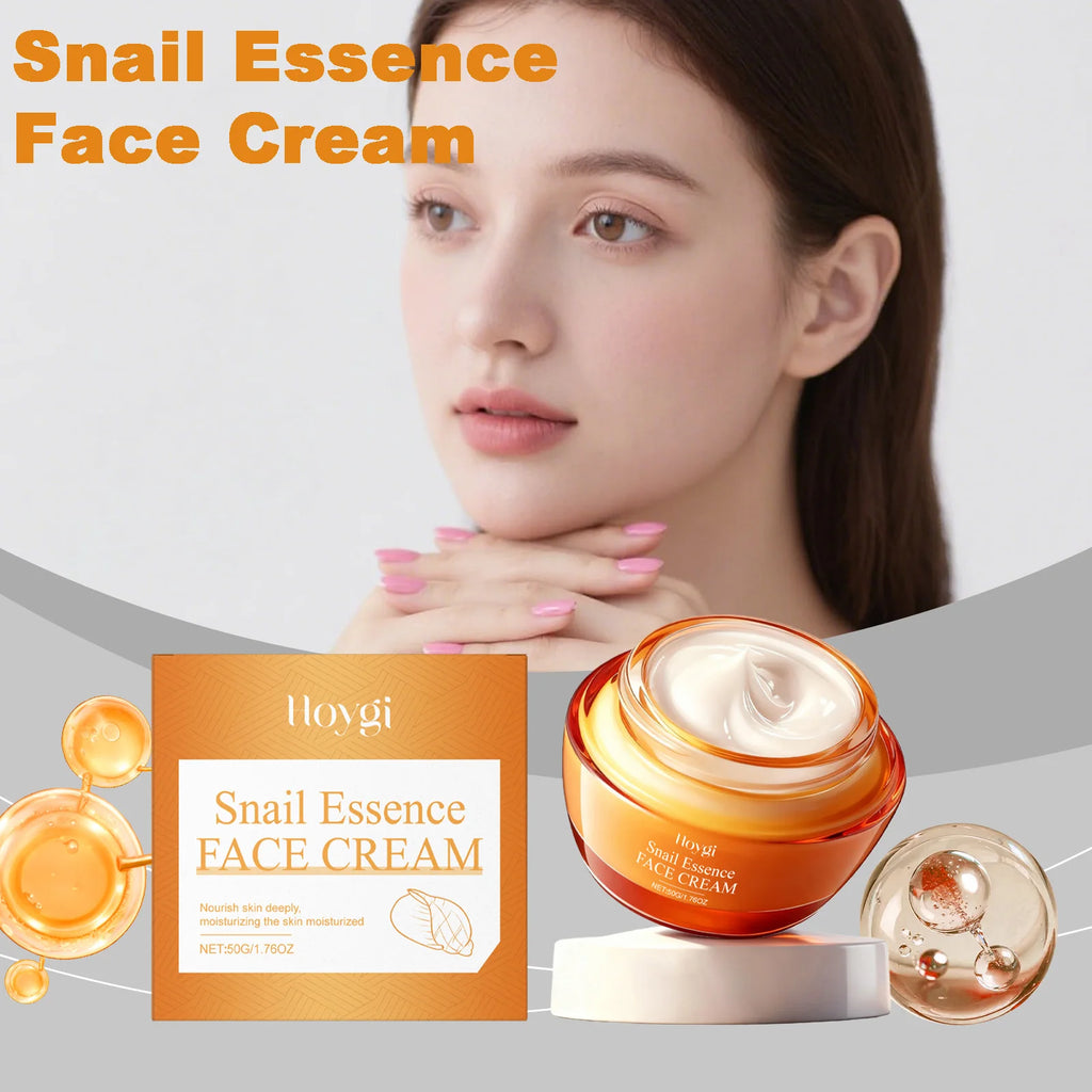 Hoygi Snail Essence Face Cream – Anti-Wrinkle & Brightening Snail Essence Cream Oasis Select