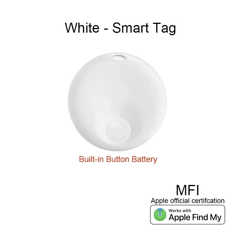 For Apple Find My Mini Bluetooth GPS Tracker Anti Lose Reminder Device Key Finder Pet Dog Kid Bag Wallet Car Locator Smart Tag Oasis Select White