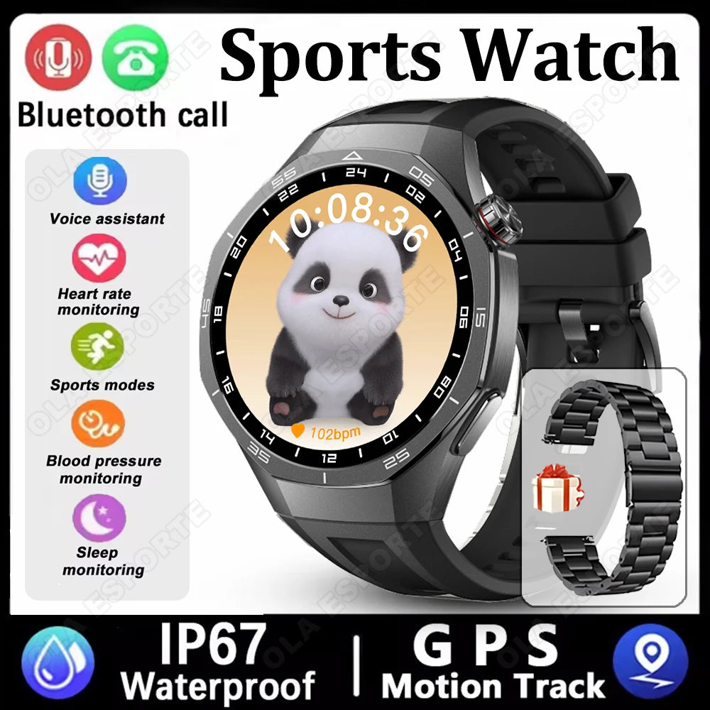 Ola Esporte Smart Watch 1.52" AMOLED Bluetooth Call & Fitness