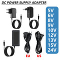 DC Power Supply 12V 24V 5V 6V 8V 9V 10V 13V 15V Power Supply Adapter Transformer AC 220V 110V TO DC 12 24 5 6 8 9 10 13 15 Volt Oasis Select US Plug 24V 10A