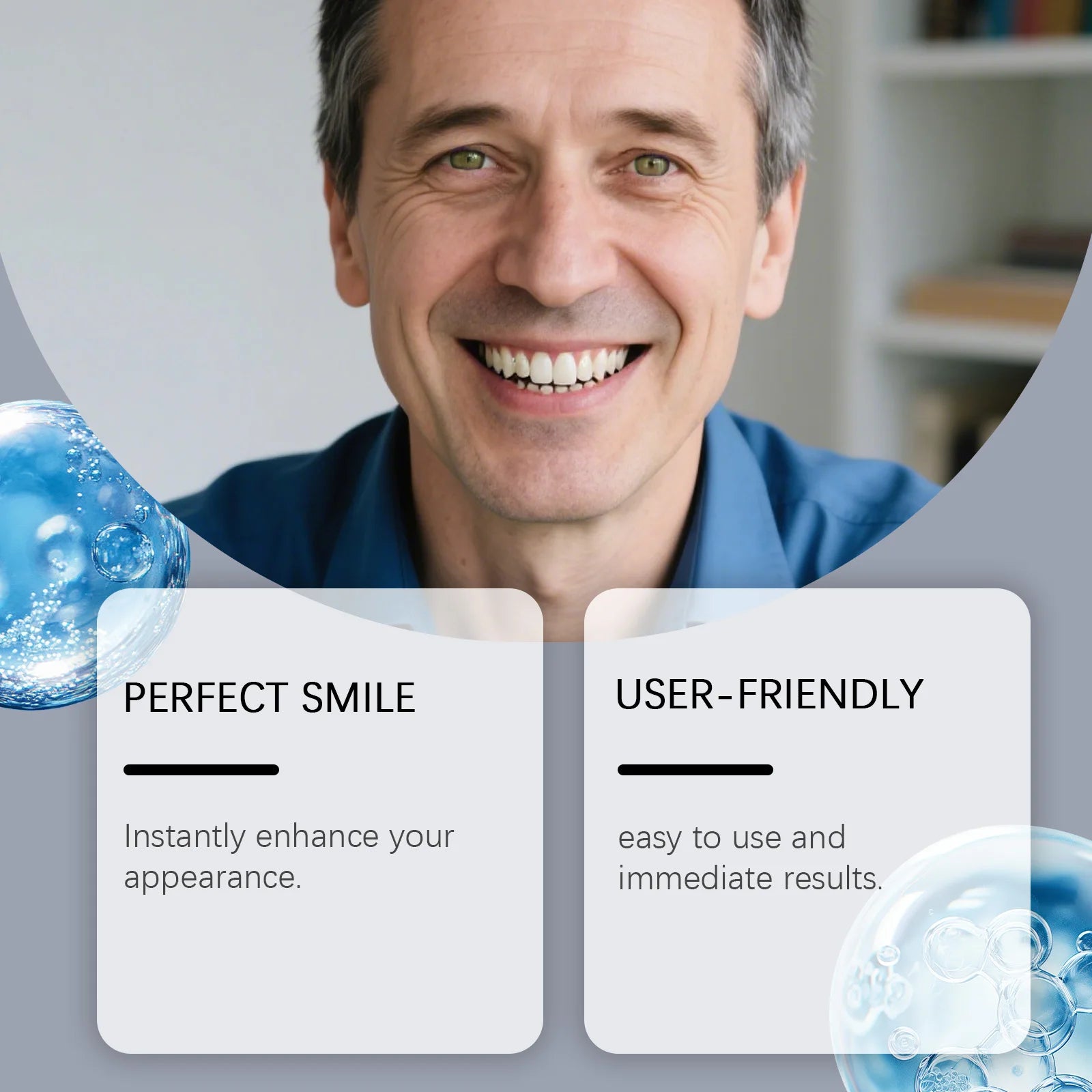 Denture Decoration Set - Daily Decoration for Oral Cavity & Teeth, Comfortable Fit for Dentures, Reveals Natural Smile Oasis Select