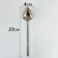 304 Stainless Steel Heart Spoon – Mirror Polished Long Handle