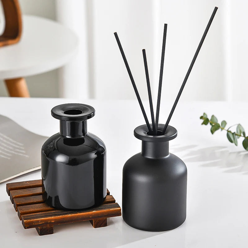 50ml Home Fragrance Diffuser Bottle Glass Aromatherapy Bottle Diffusers Sticks Big Belly Bottle Reed Diffuser Essential Bottle Oasis Select