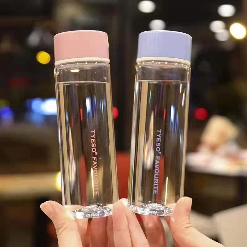 200ML Cartoon Pattern Portable Plastic Cup Anti-Drop Outdoor Drinking Water Bottle For Picnics Travel Oasis Select