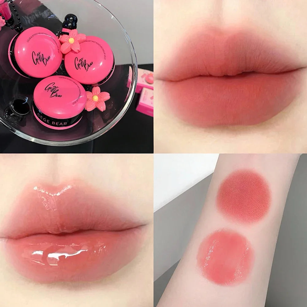 Dual Effect Velvet Matte & Glossy Pendant Lip Glaze, Hydrating Moisture, Perfect for Layering, Brightening Lip Color Oasis Select 03
