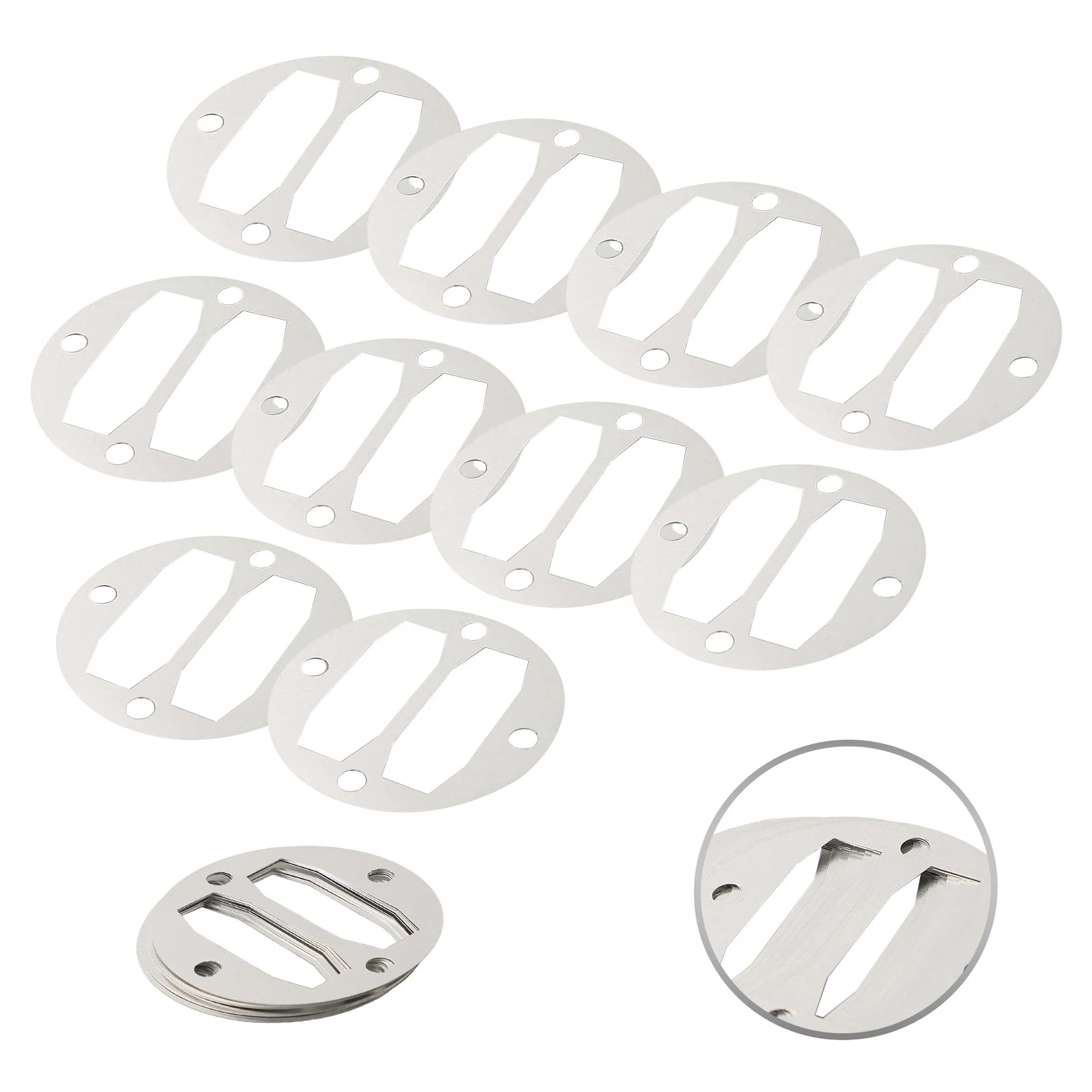 Air Compressor Cylinder Head Base Valve Plate Washers Gaskets Washers Aluminum Pad 47/51/65 Type Air Compressors Accessories Oasis Select